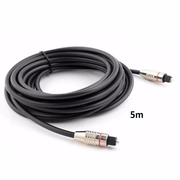 Dây cáp quang Optical Toslink Audio dài 1m, 3m, 5m, 10m, 15m