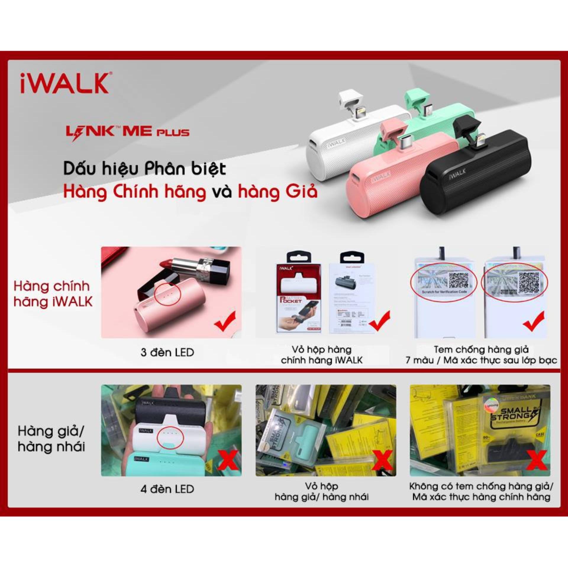 Pin sạc dự phòng iWalk DBL3300C - 3300mAh