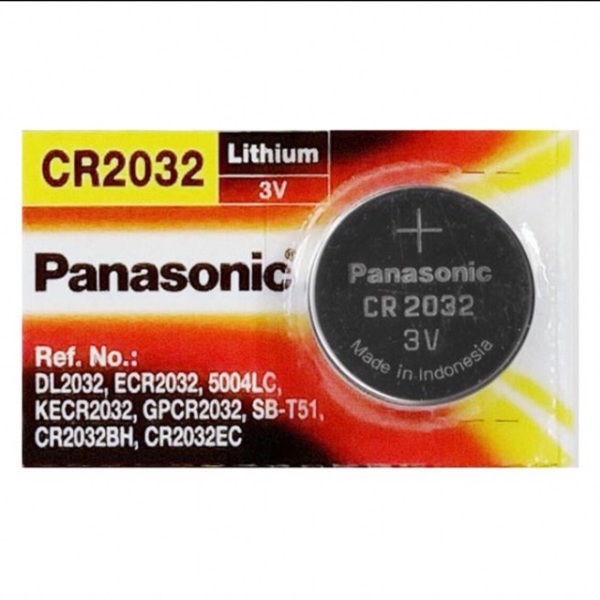 Pin CR2032/ CR2025/ CR2016 Panasonic Lithium 3V vỉ 1 viên