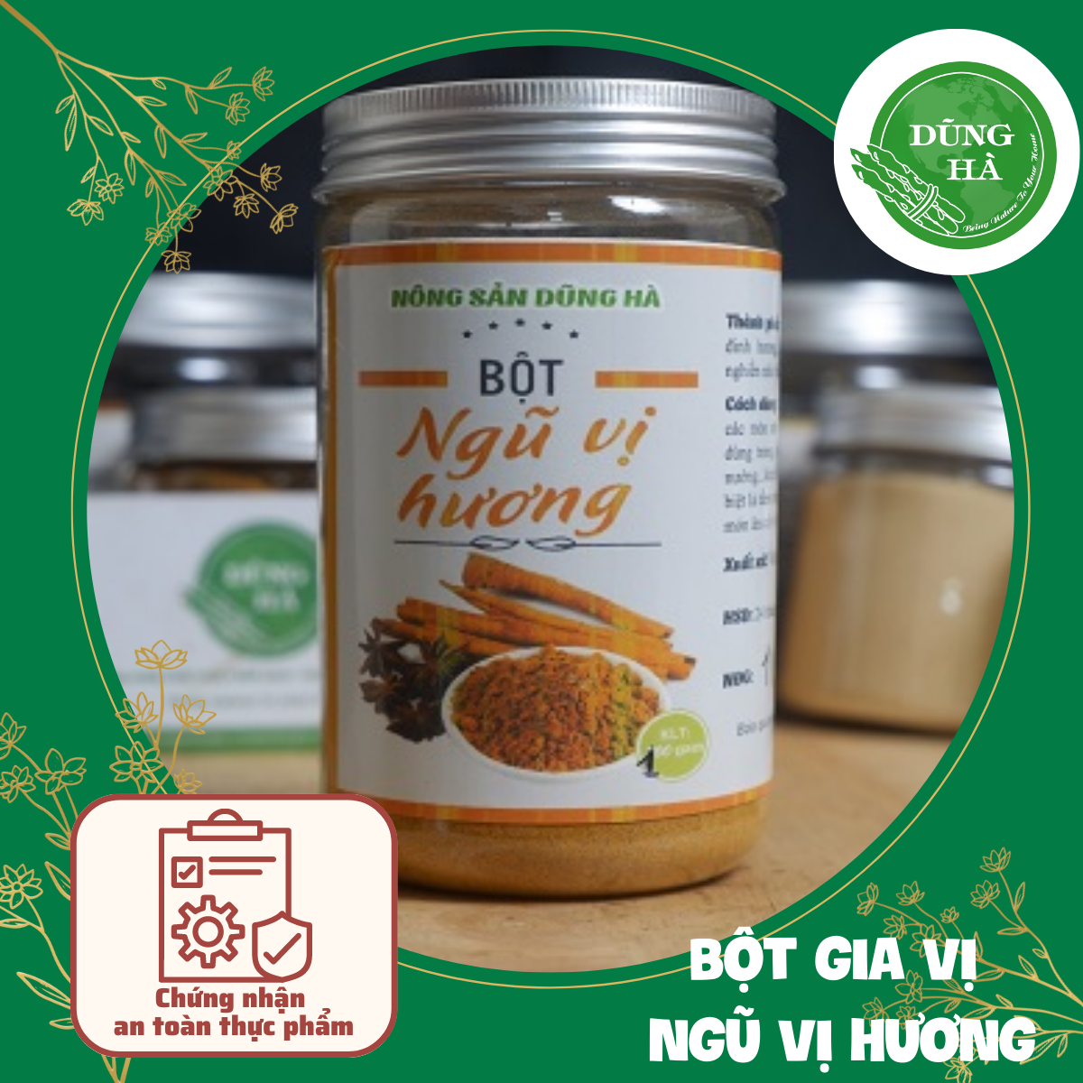 Bột gia vị ngũ vị hương hàng công ty chuẩn thơm ngon làm heo quay, vịt quay, Phá lấu, thịt nướng