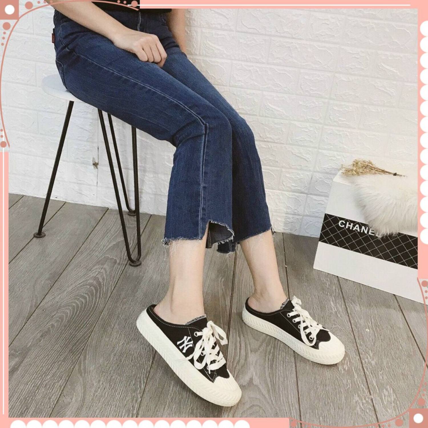 Giày sục ny đạp gót, sục ny, sục 𝐌𝐋𝐁 đạp gót hot hit 2021 bản đẹp full box