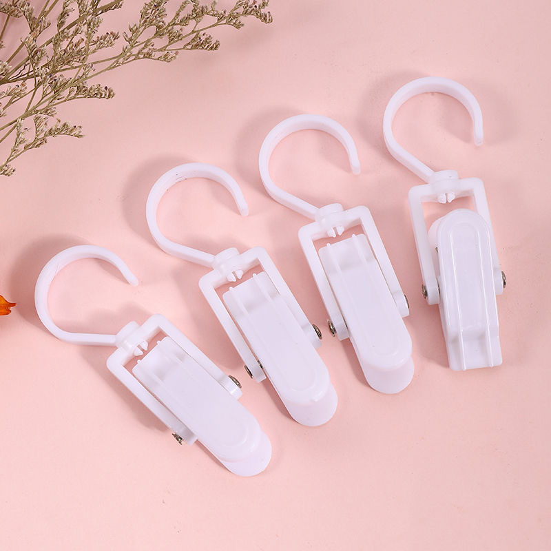 Móc Kẹp Nhựa Treo Đồ Đa Năng ( Bộ 10 móc )