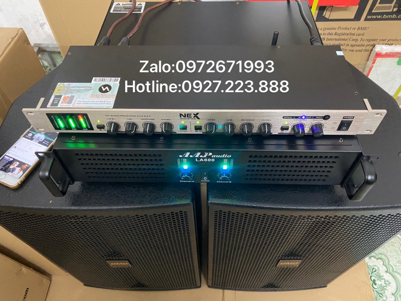 NÂNG TIẾNG NEX MP300 - NÂNG TIẾNG NEX DAC 233