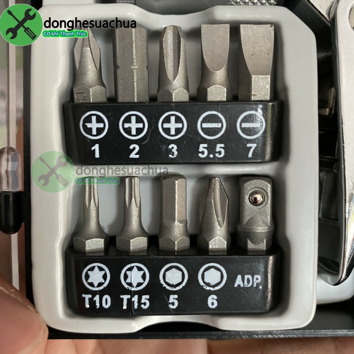 [HCM]Bộ vít vặn đa năng 18 chi tiết Buddy BA0034