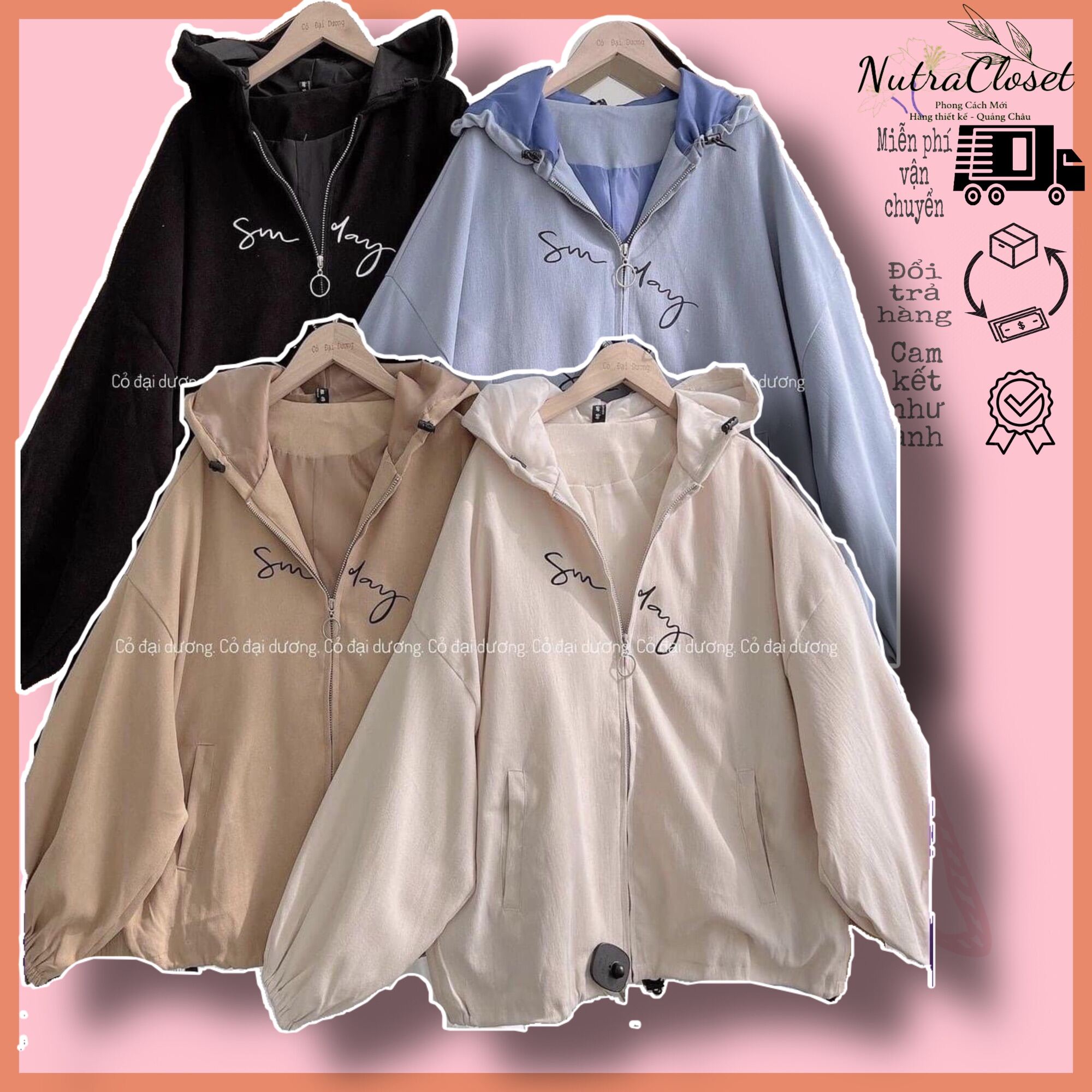 Áo khoác kaki dạ da lộn tay phồng cánh dơi unisex ulzzang nam nữ