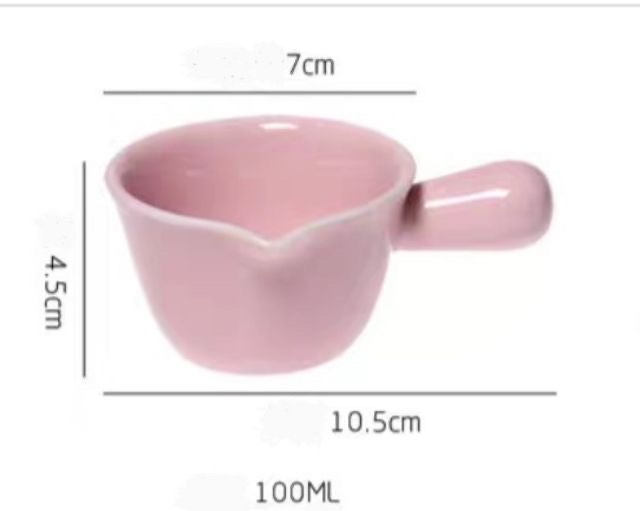 [XẢ KHO]Chén sứ,bát ăn dặm hình gáo rót tay béo cho bé