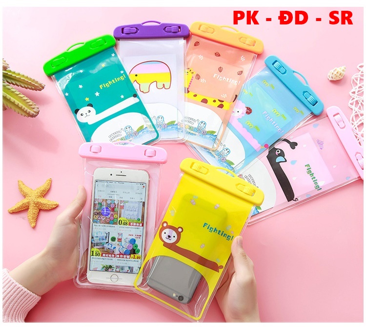 Túi chống nước điện thoại hình thú dễ thương - siêu rẻ