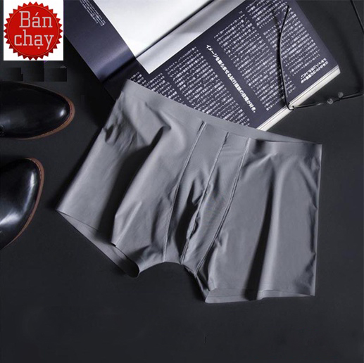Quần Lót Nam. Sịp Đúc Lụa Chất Thun Lạnh Không Đường May