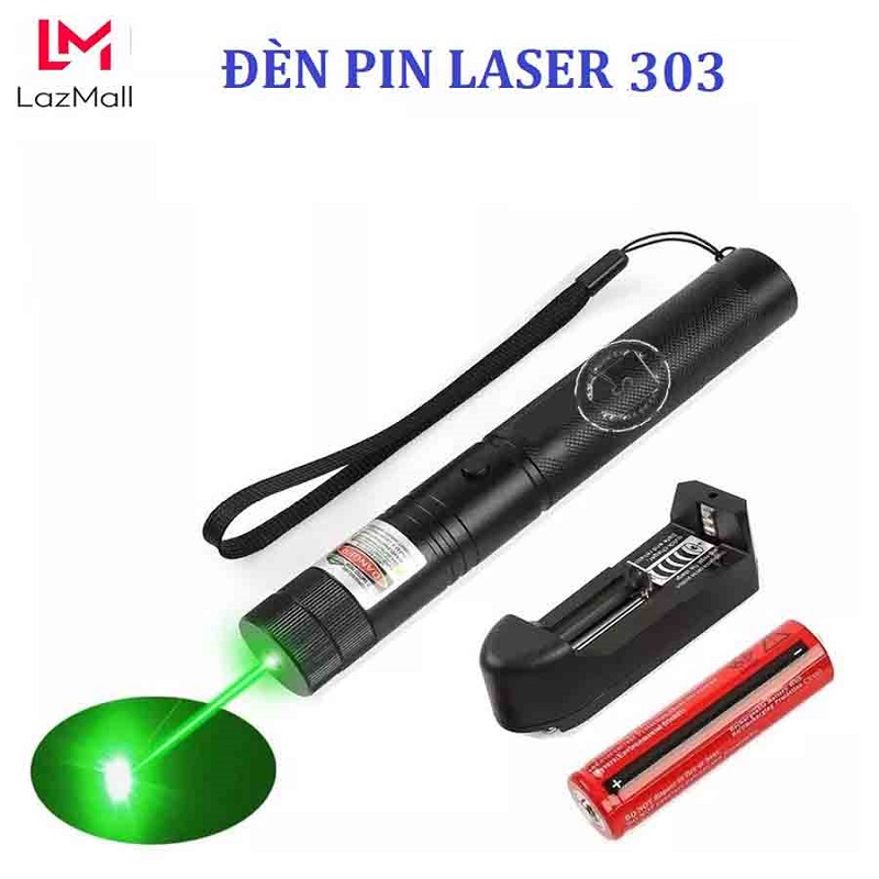 Đèn laser chiếu tia laser 303, đèn pin laser gego cầm tay chính hãng, chiếu xa 500-1500m, chiếu được nhiều kiểu sáng khác nhau