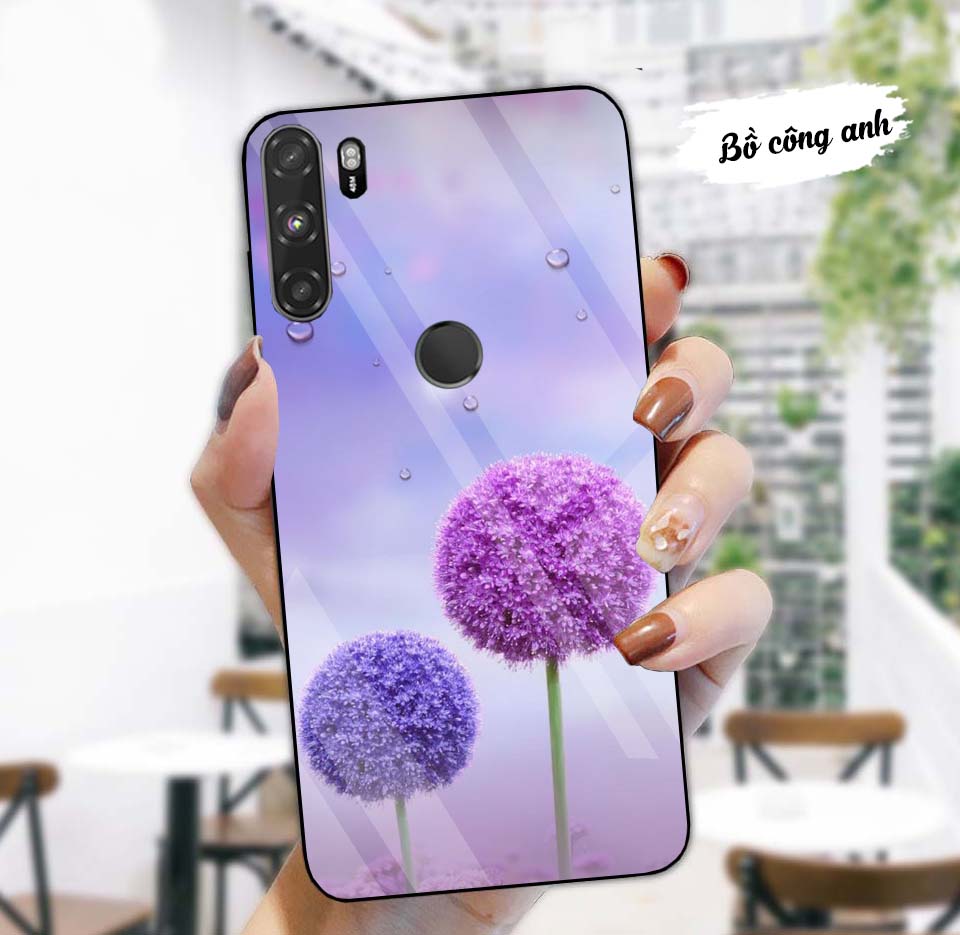 Ốp Lưng Vsmart Active 3 Lưng kính cường lực Sang Trọng, Sáng Bóng