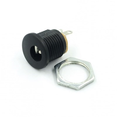 Jack nguồn DC Đực, Cái 5.5x2.1mm, Jack DC cái có ốc vặn