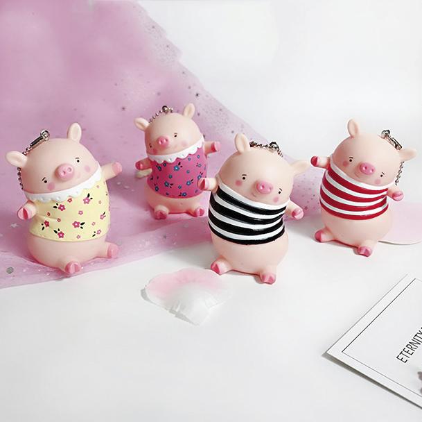 Móc khóa bé heo cute (mẫu mới toanh)