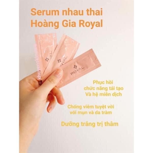 Serum nhau thai Royal Nhật (combo 5 gói)