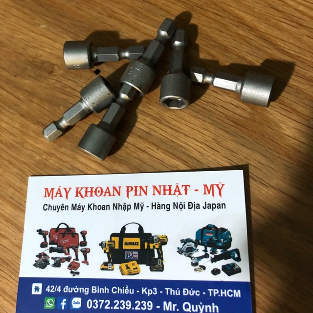 [HCM]Đầu bắn tôn 8mm nhật bãi