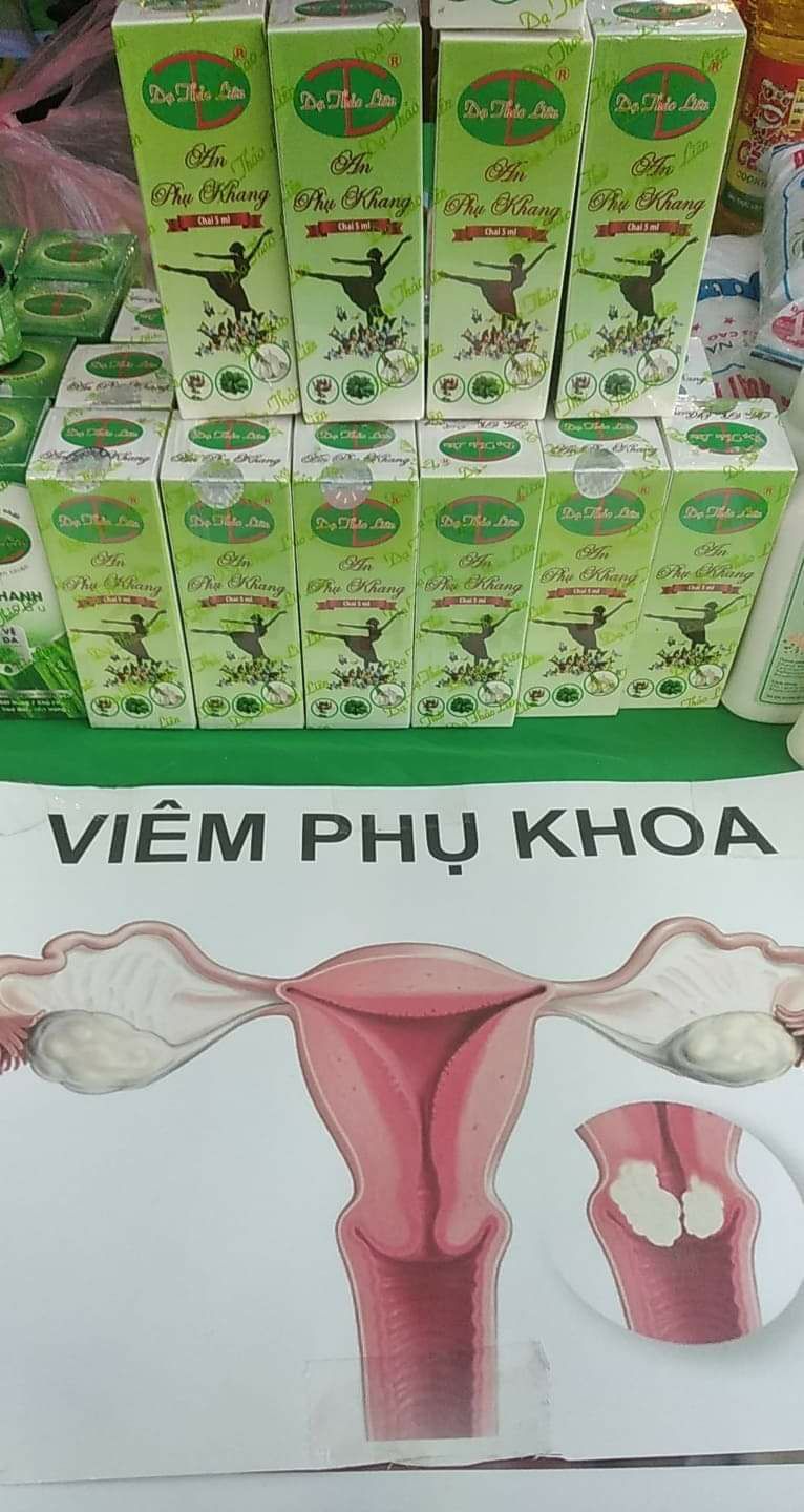 AN PHỤ KHANG  đánh bay nấm ngứa phụ khoa.