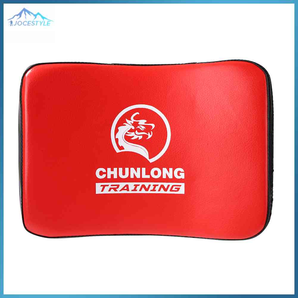 Taekwondo Boxing Muay Thai Foot Target Thicken Punch Training Kicking Pad-Blue Black/Red Black