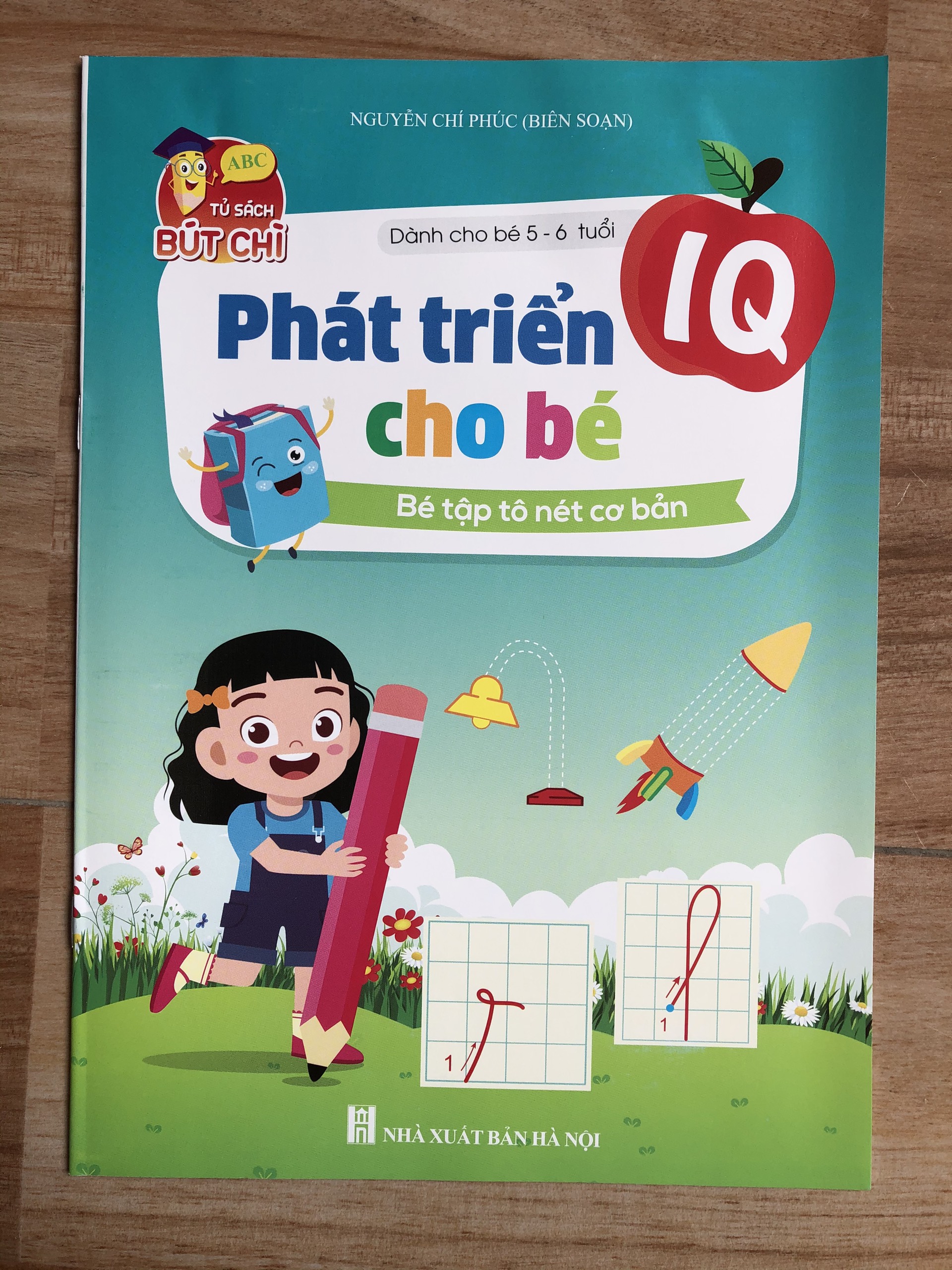 Sách - Phát Triển IQ Cho Bé 5 đến 6 tuổi (Combo 8 quyển)