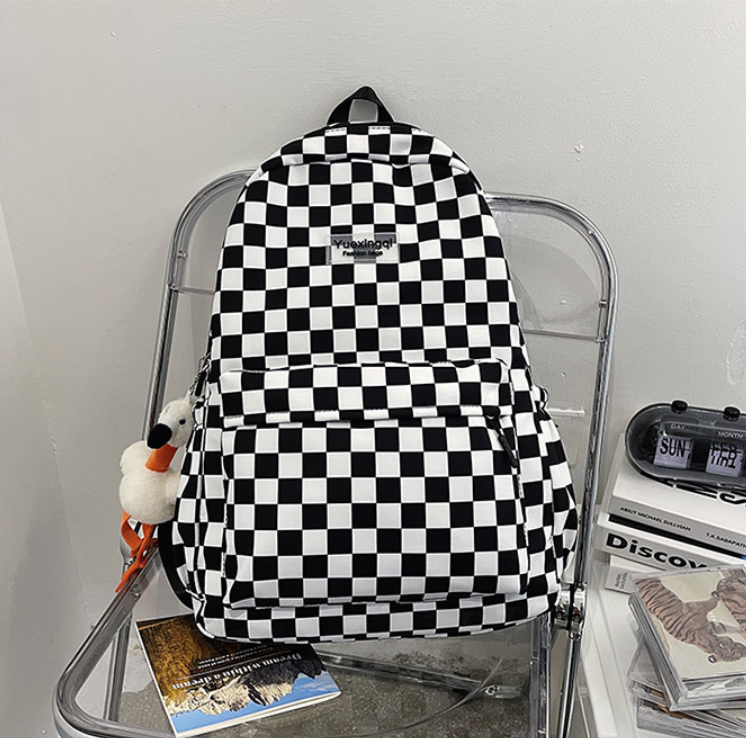 Balo đi học thời trang Caro Ulzzang Hàn Quốc đẹp rẻ phong cách unisex cho học sinh sinh viên