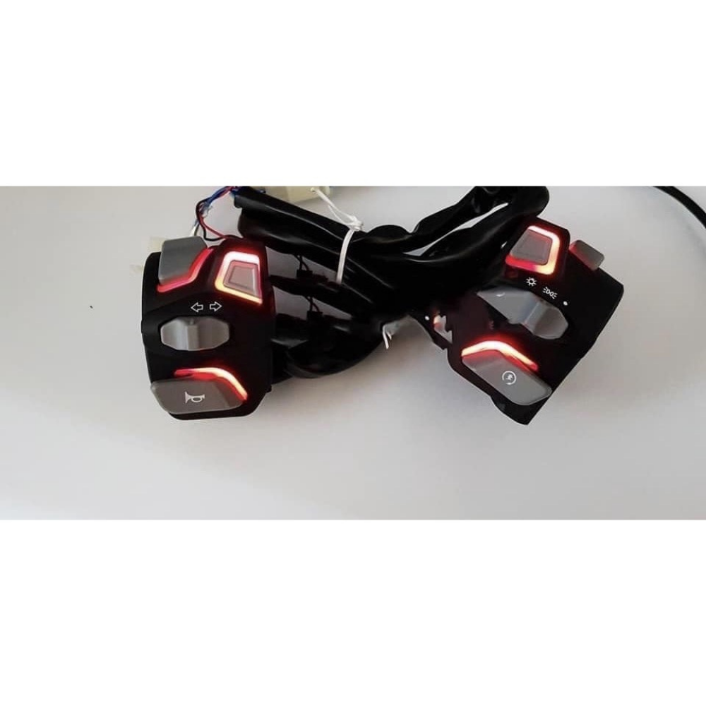Cùm Công Tắc Light Master Chế Lắp Cho Sirius, Exciter, Raider, Sonic,...