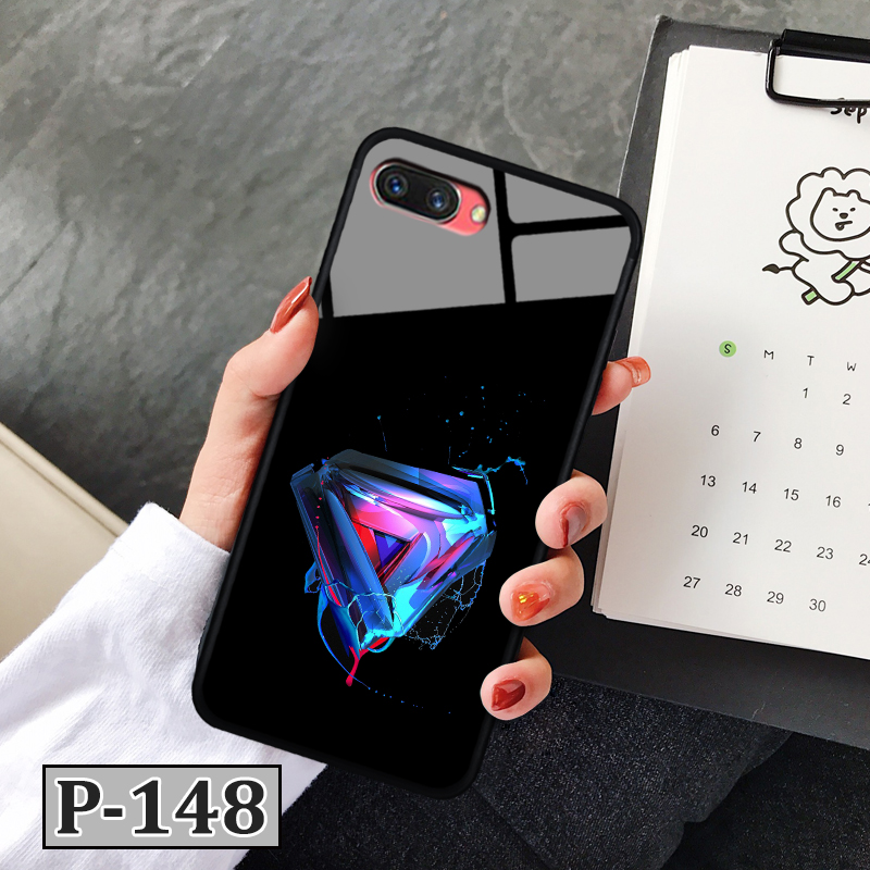 Ốp điện thoại oppo a3s - lưng kính in hình 3d