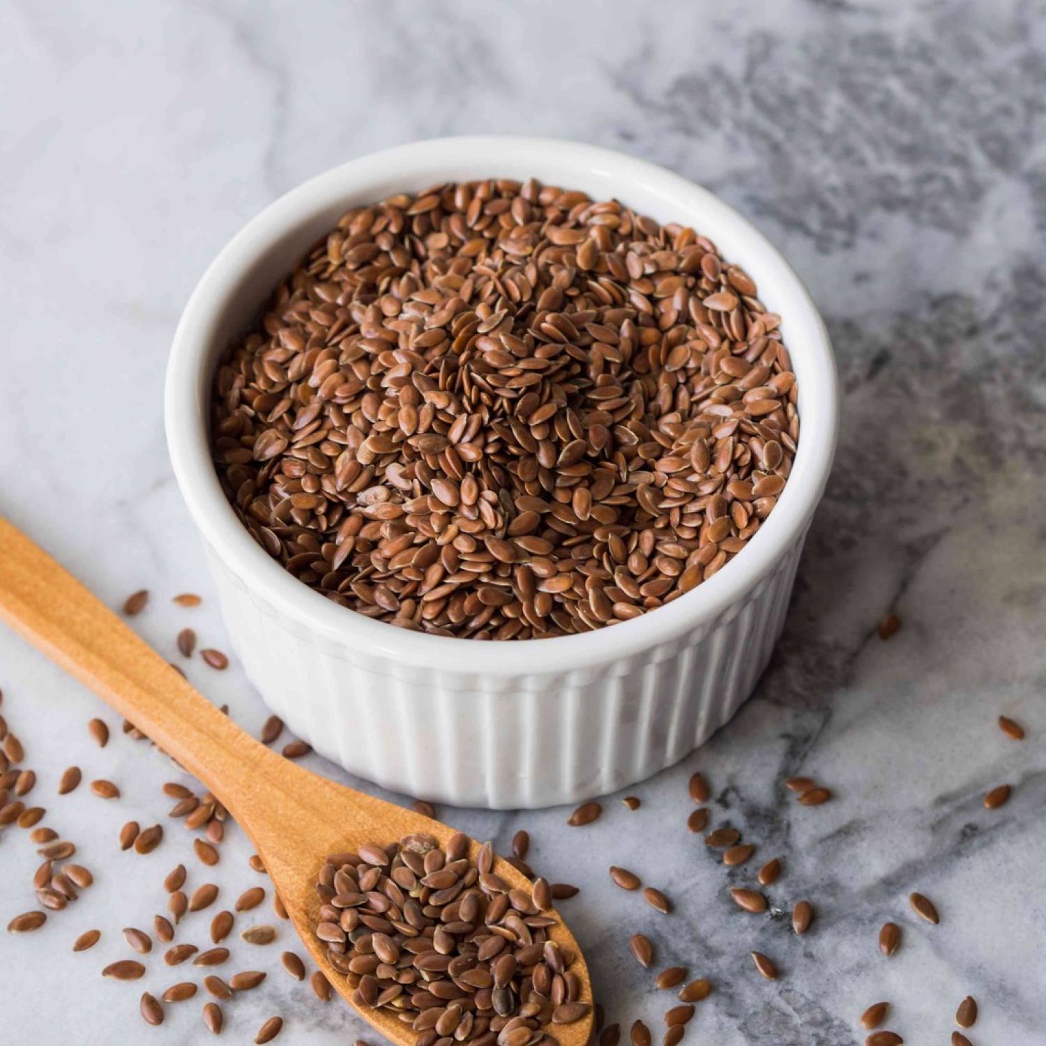 Hạt Lanh nâu Hữu cơ 500g Flaxseed (Hạt & Bột)