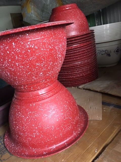 Chậu Nhựa Giả Đá Tt48