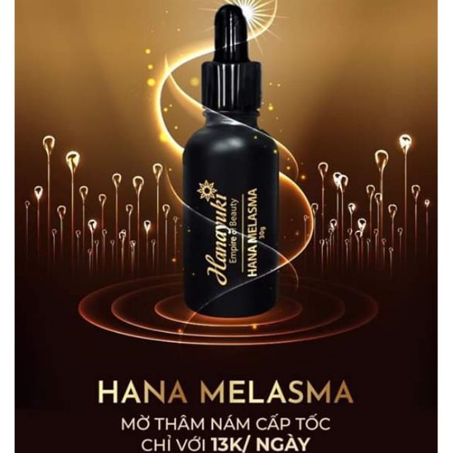 [HCM]HANAYUKI - Serum nám tàn nhang Hana Melasma