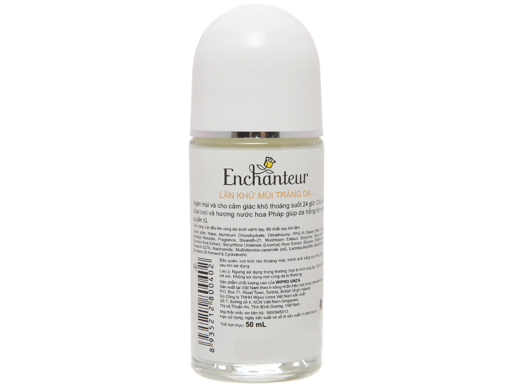 [HCM]Lăn khử mùi trắng da Enchanteur White Charming 50ml