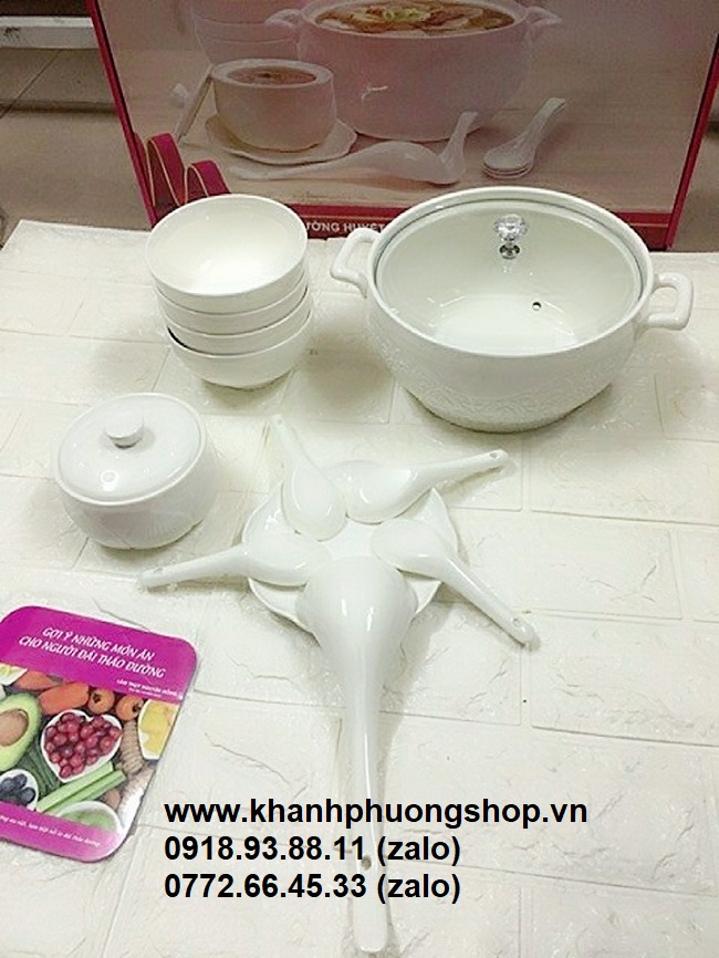 [HCM]bộ chén tô dĩa sứ - bộ chén tô dĩa sứ
