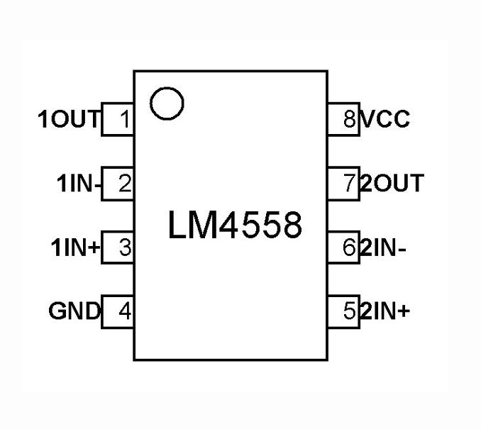 Combo 3 IC Khuếch Đại 4558D DIP8- Linhkiendientusv.vn