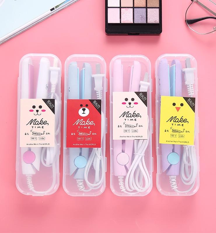 [HCM]Máy duỗi kẹp tạo kiểu tóc mini đa năng