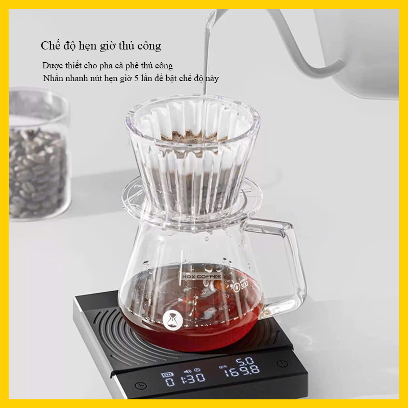 Cân điện tử pha chế cà phê Timemore