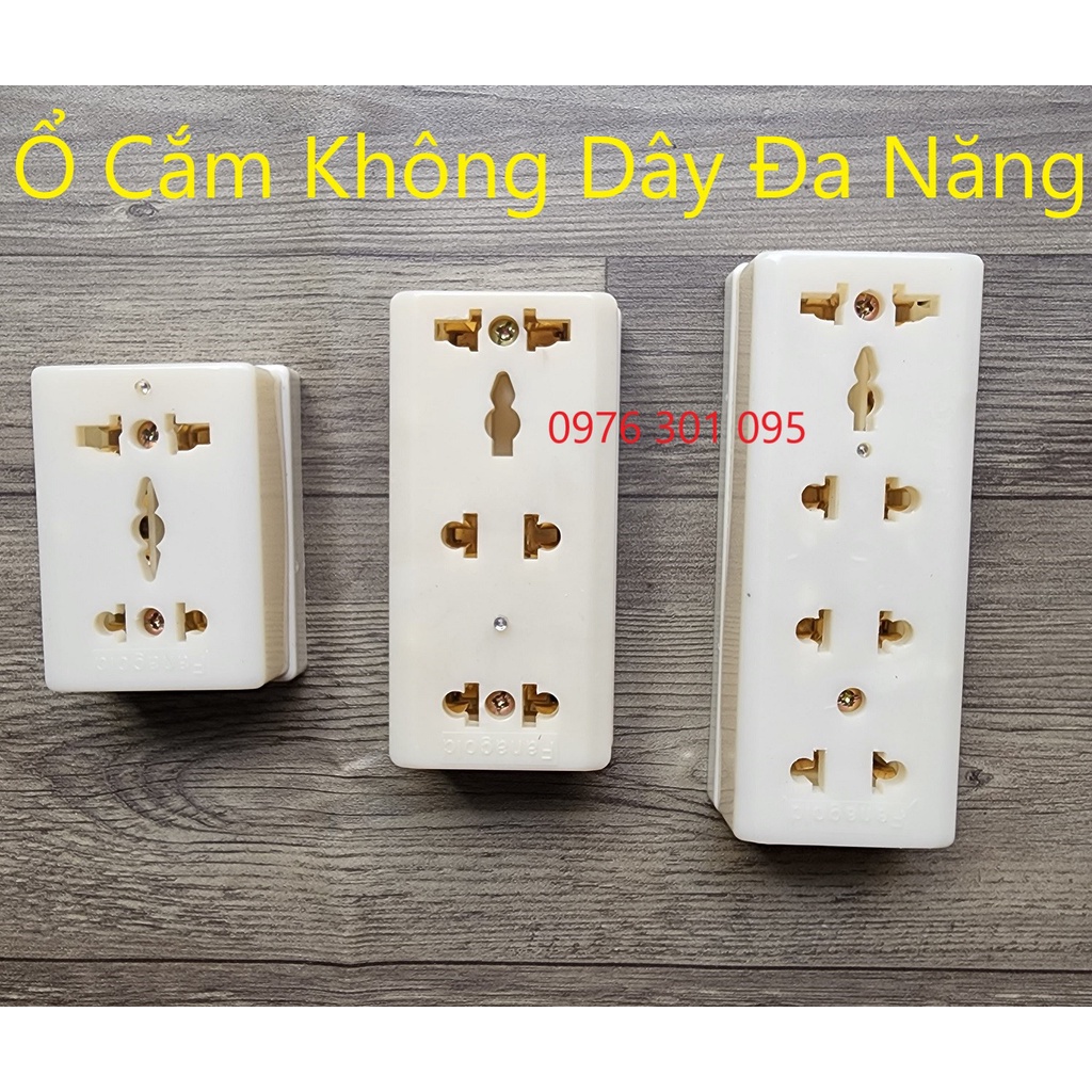 Ổ Cắm Không Dây Giá Rẻ 2/3/4 lỗ