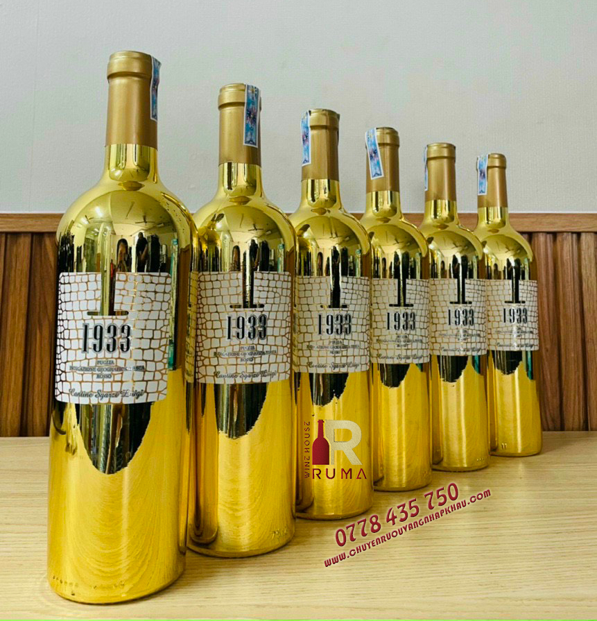 Vang đỏ Ý 1933 Topaz nhâp khẩu 75 cl