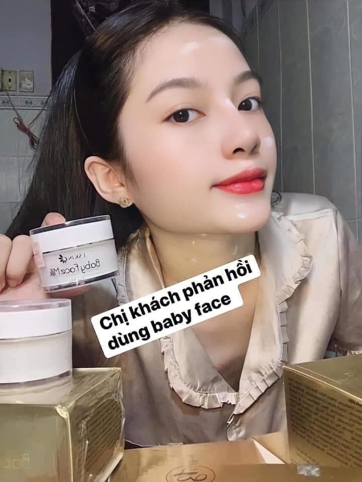 Baby face sản phẩm trắng da đan thy