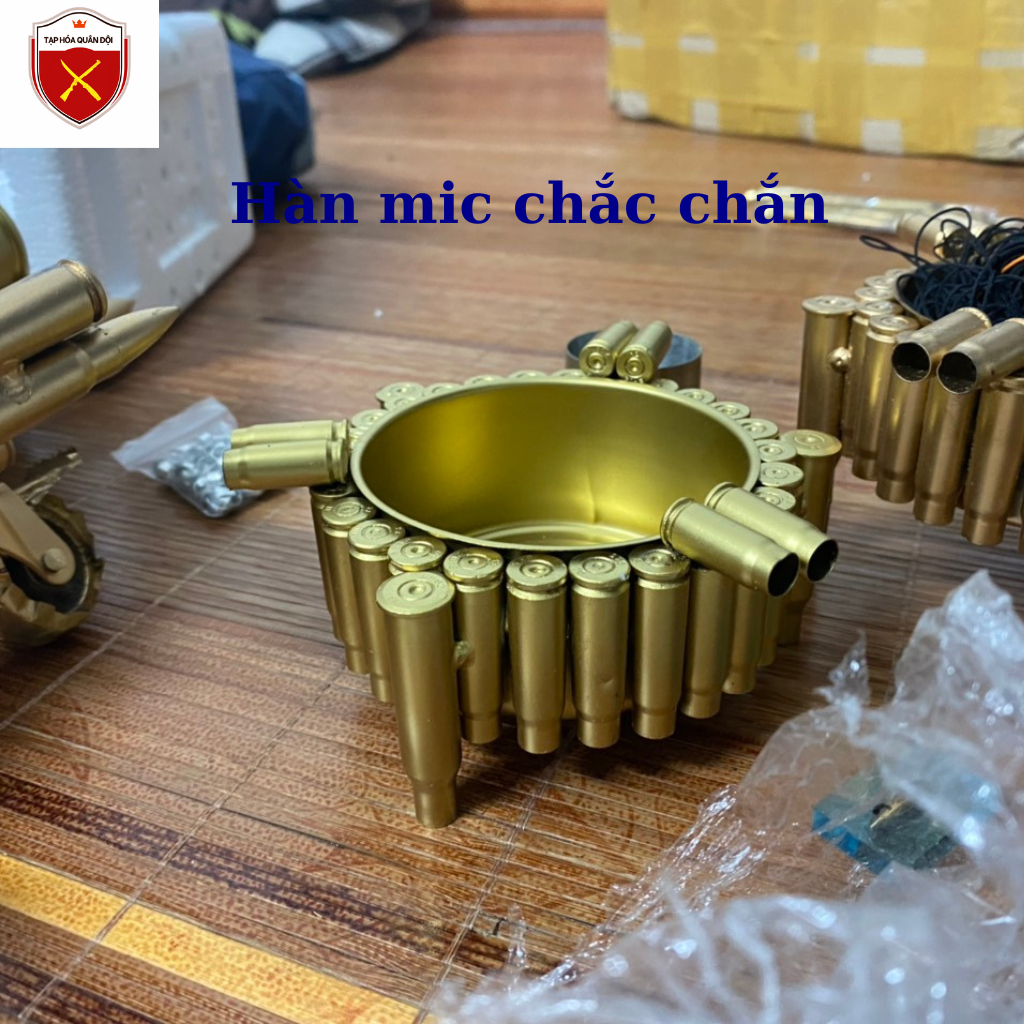 Gạt tàn vỏ đạn, hàn mic, quà tặng lưu niêm