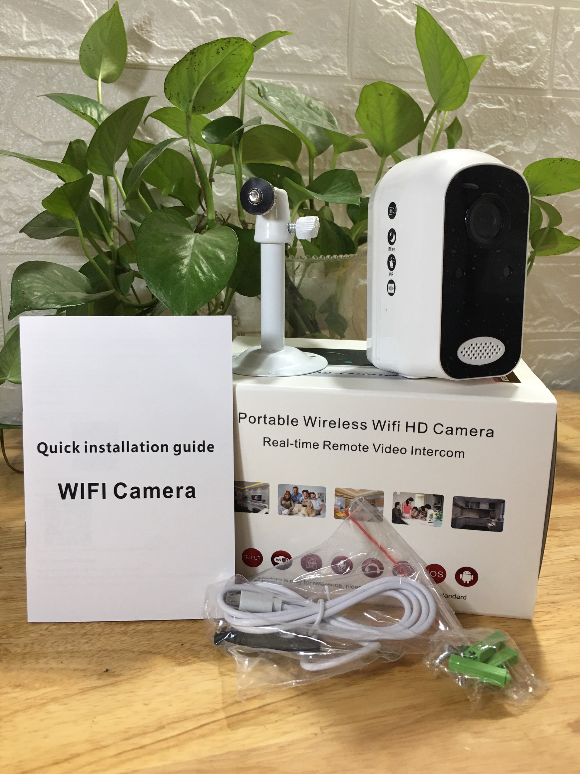 Camera Wifi dùng Pin S6 Full HD 1080P