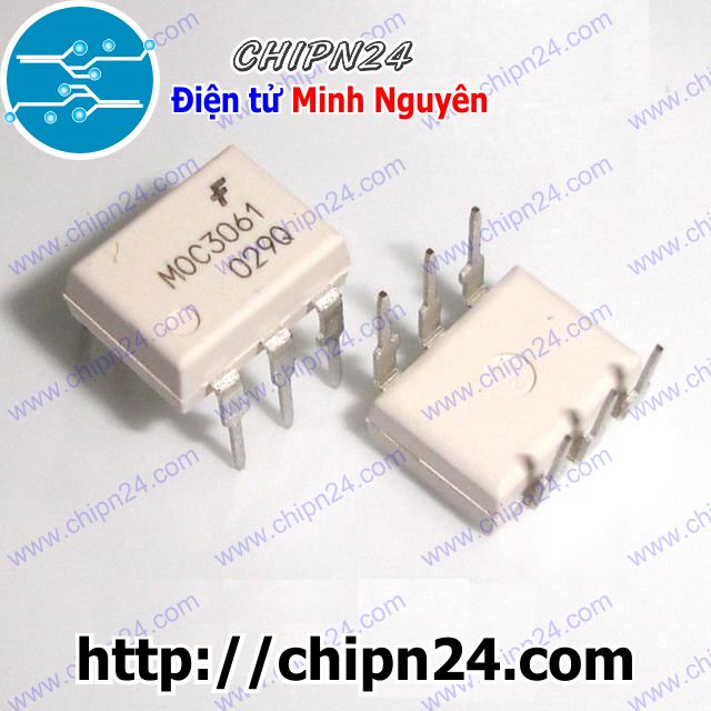 Opto moc3061 dip-6 trắng