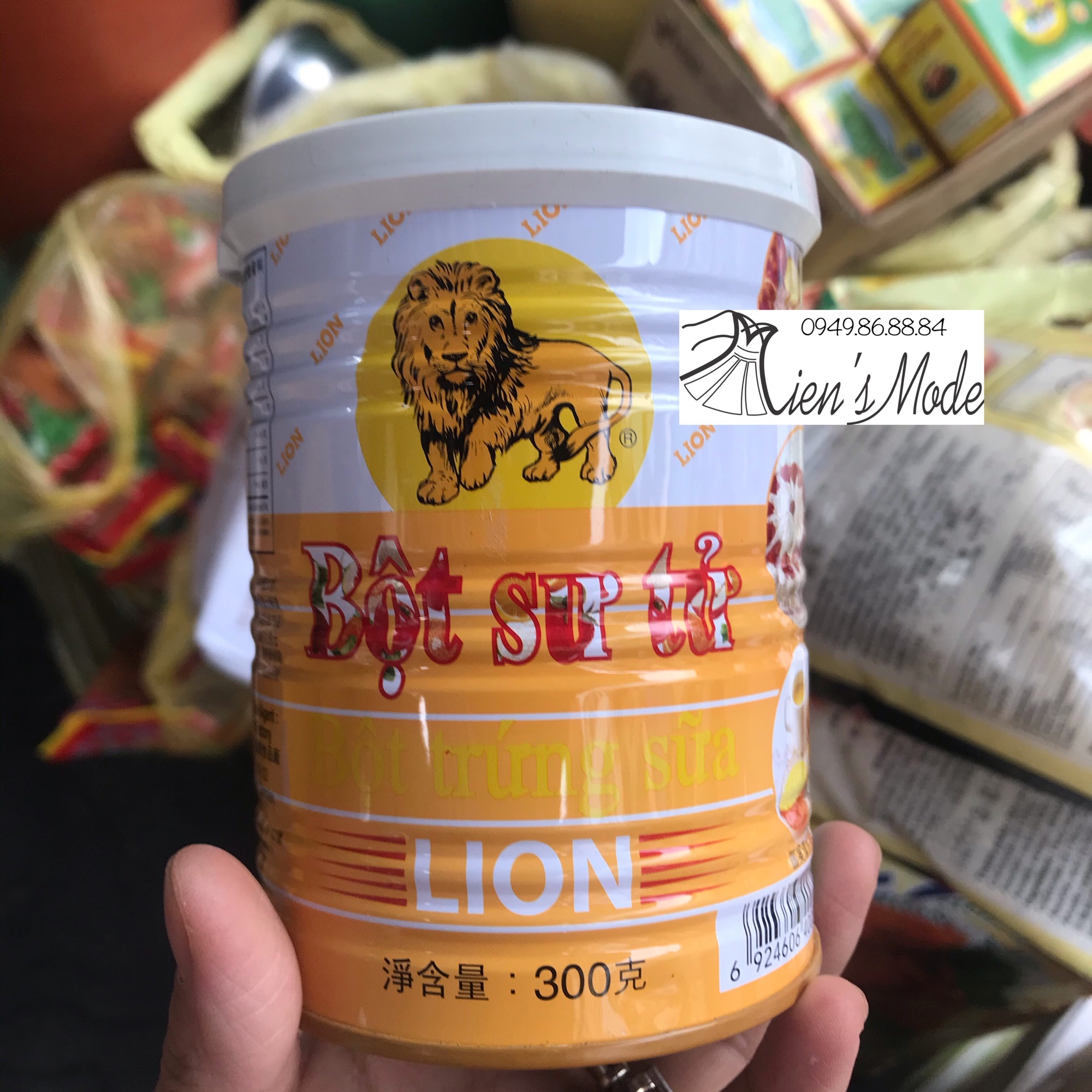 300gr Bột sư tử sữa trứng LION