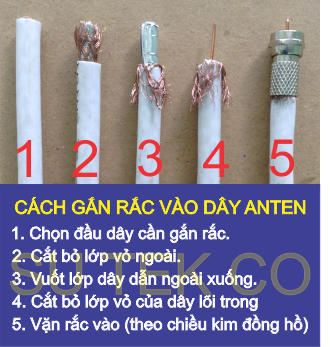 5 Đầu nối tín hiệu Jack F5