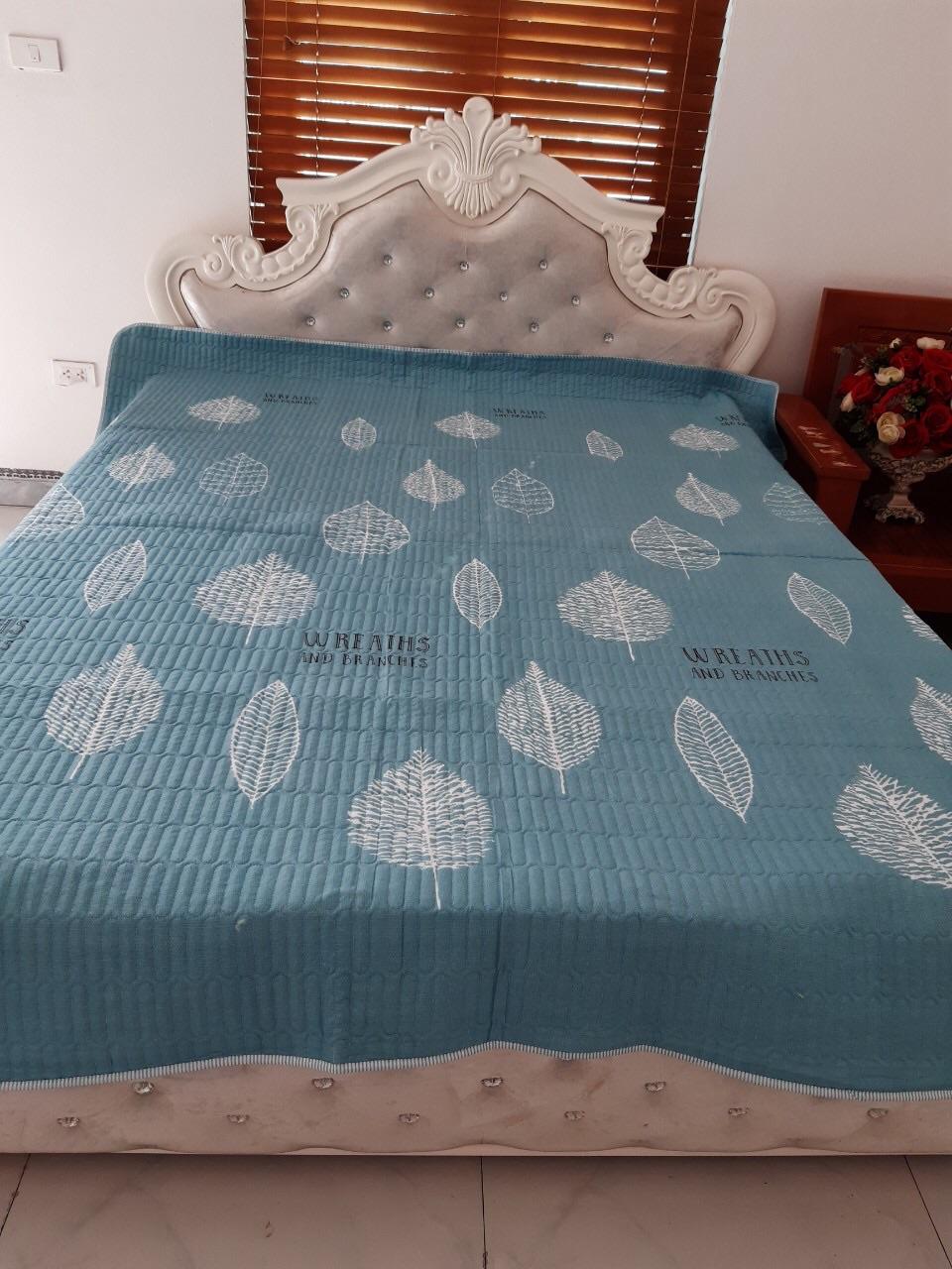 Chăn đũi hè mẫu hoa
