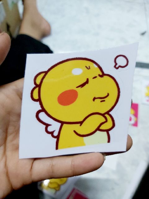 Combo 1 Tem Sticker Khủng Long 2 Cute Giá Rẻ