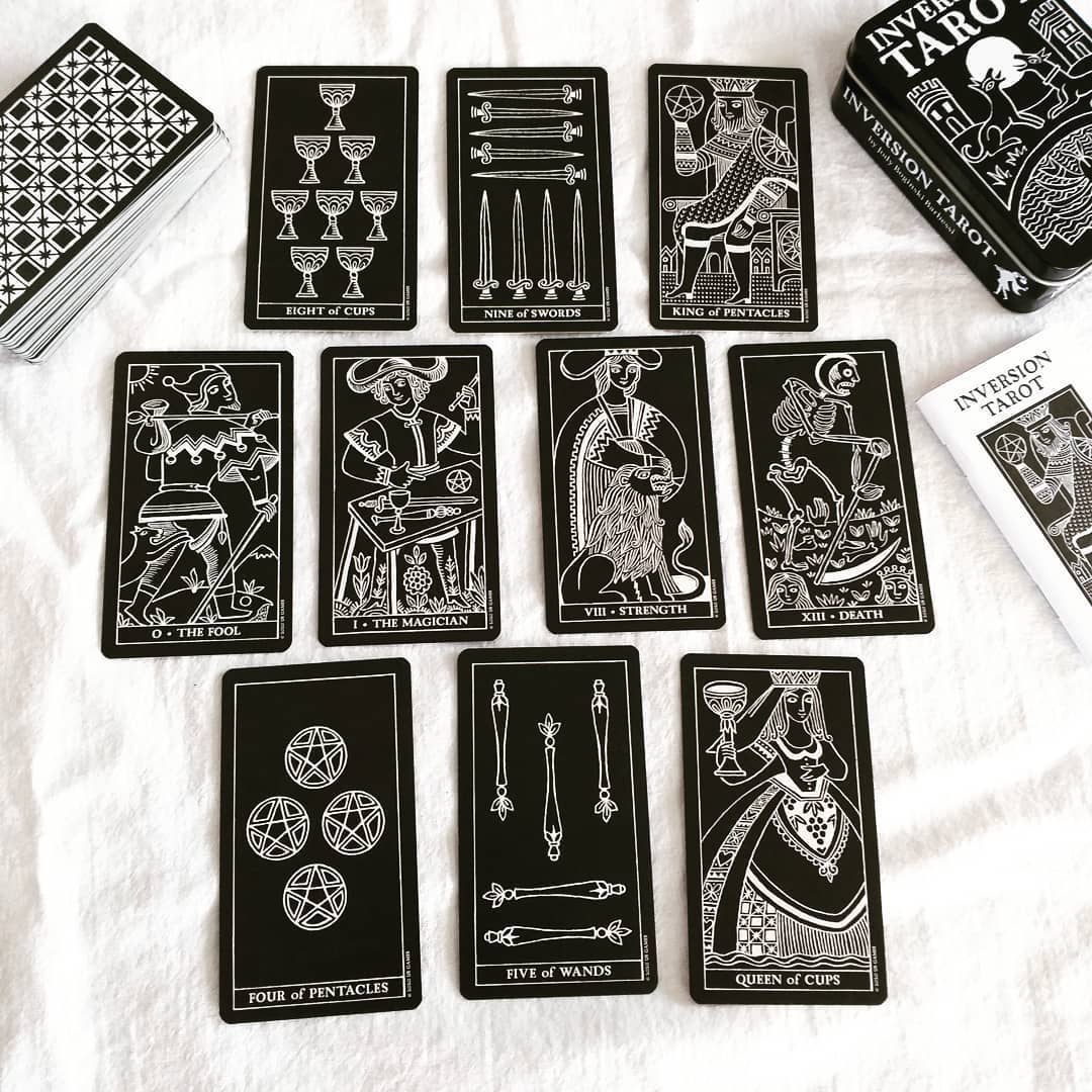 Inversion Tarot in Tin