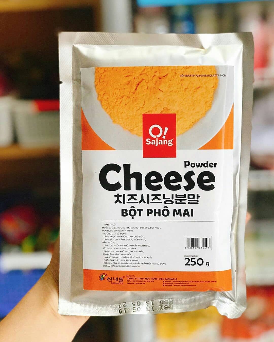 Bột Phô Mai Cheese Gói 250g_TiTiMart