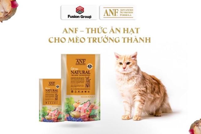[Gói Lẻ 400g] Hạt Hữu Cơ Cho Mèo ANF 6Free - Hàn Quốc - [Nông Trại Thú Cưng]
