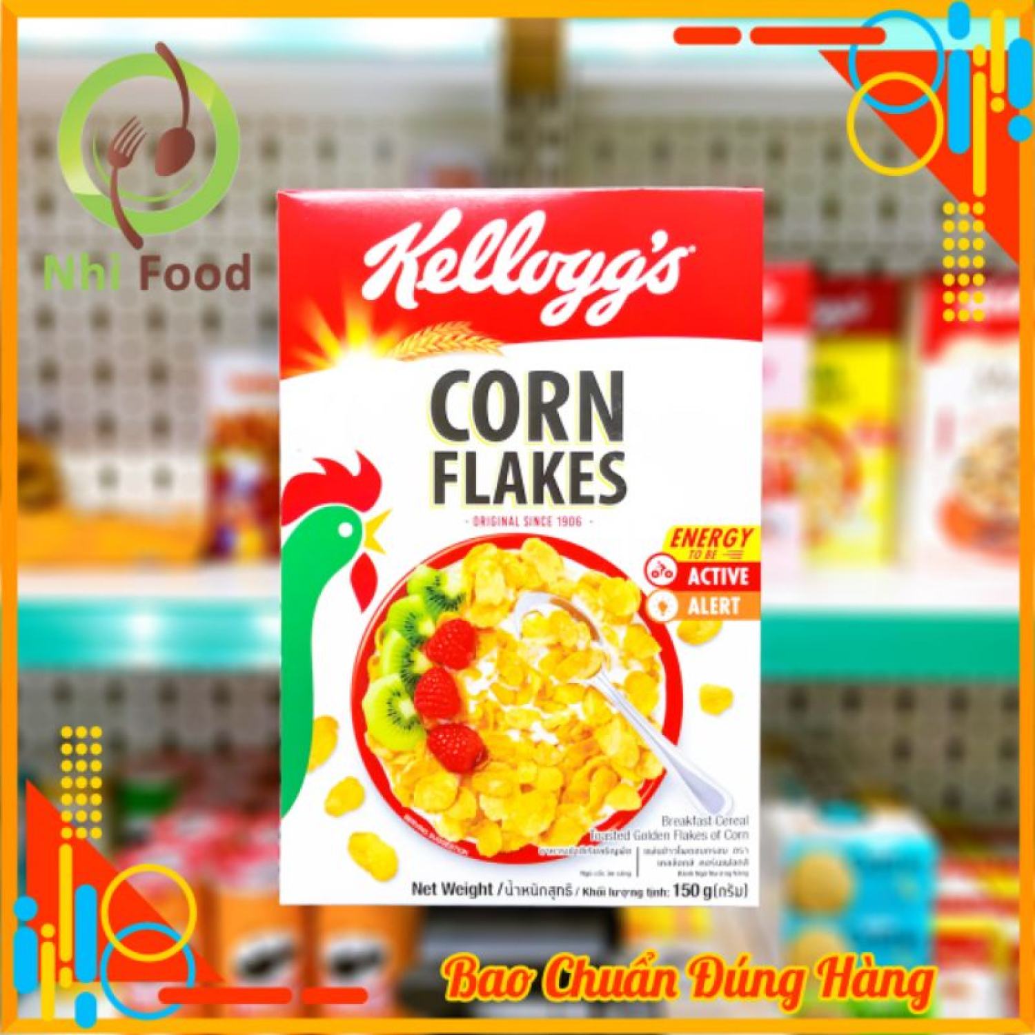 Ngũ Cốc Ăn Sáng Kellogg's Corn Flakes, Gồm 3 Vị