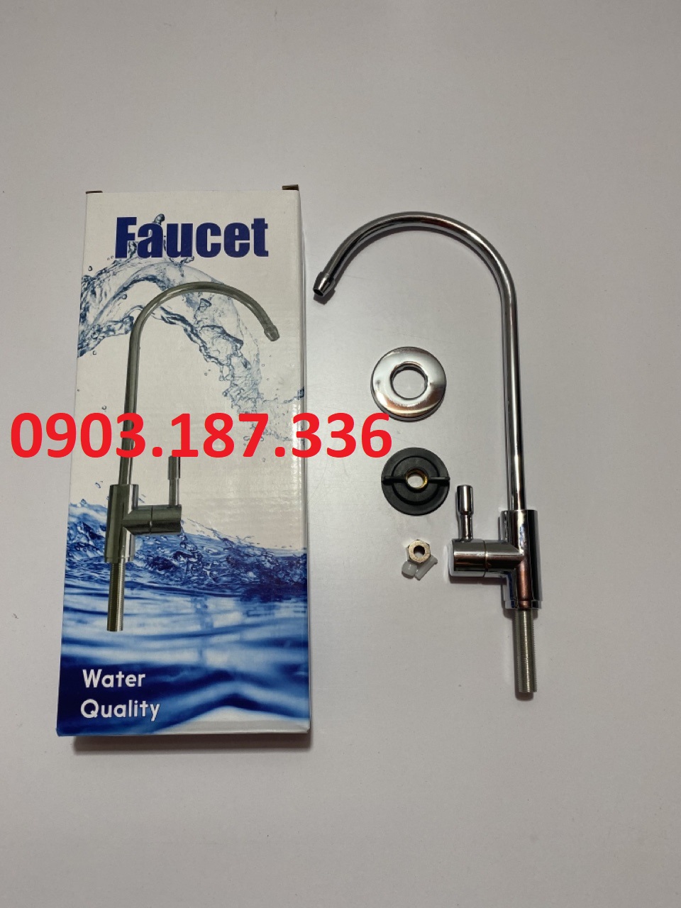 Vòi gạt lấy nước máy lọc nước RO