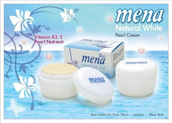 kem trắng da Mena xanh thái lan