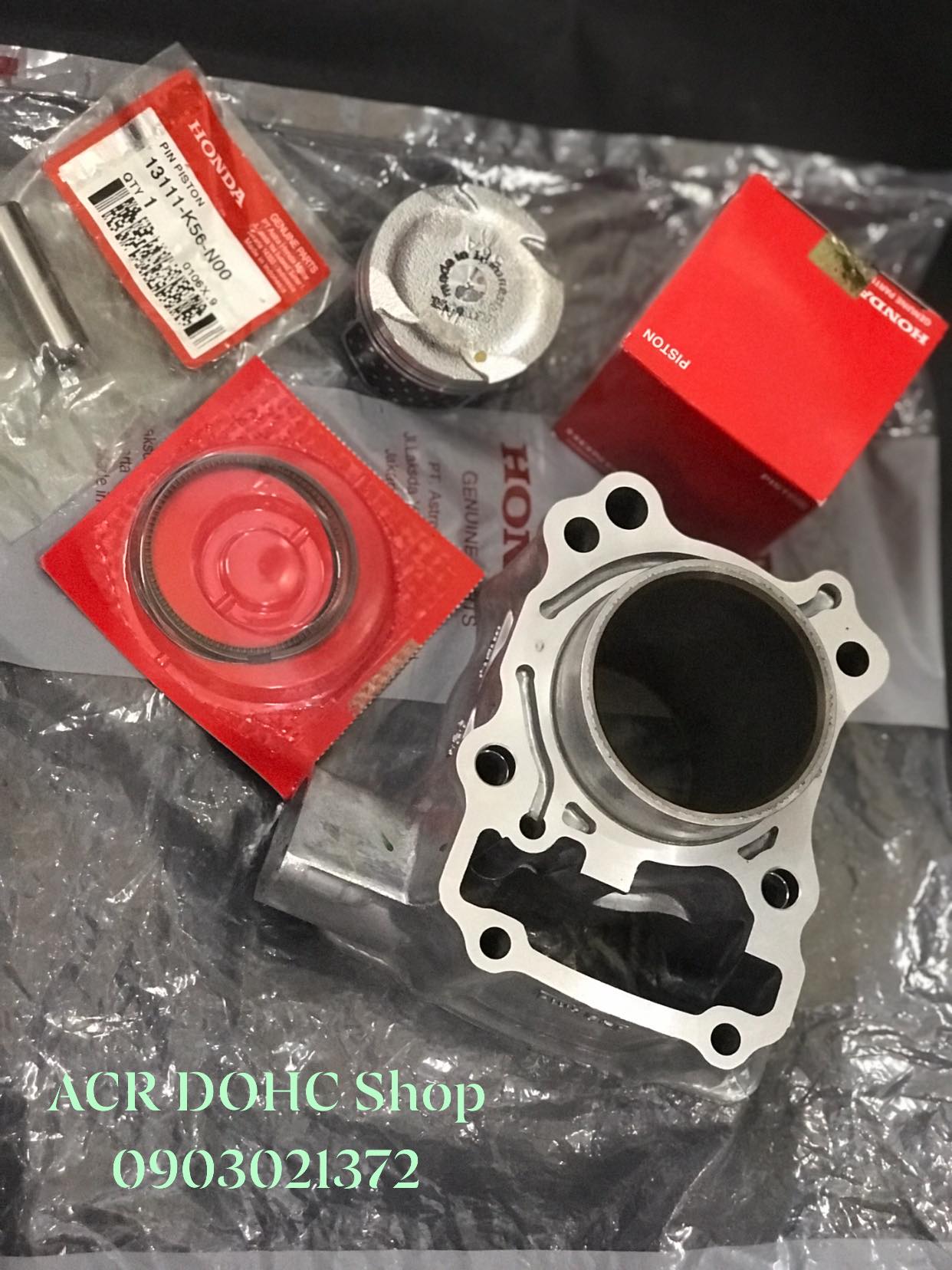 [HCM]Full lòng Piston bạc ắc Sonic 150 Winner 150