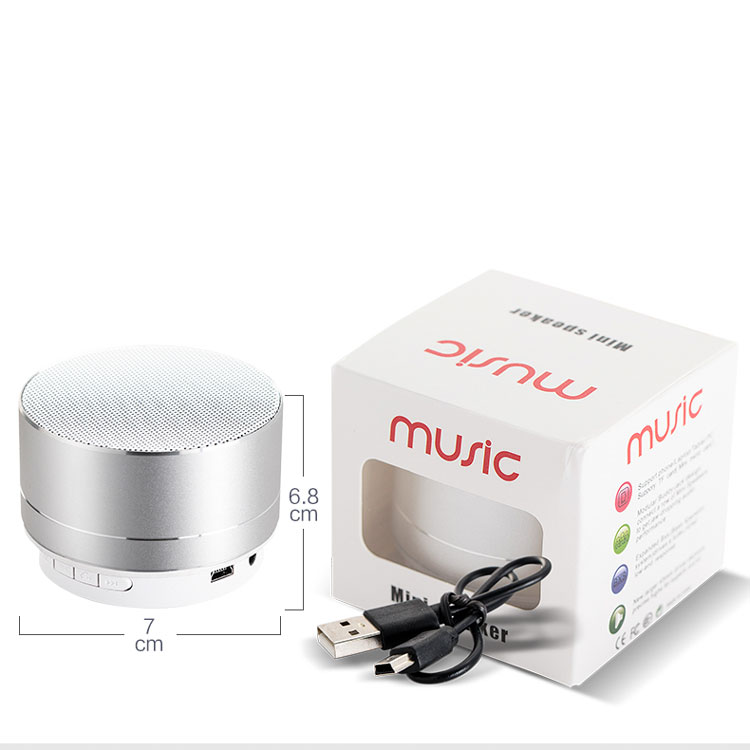 Loa bluetooth A10 mini vỏ nhôm di động
